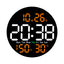 Multi-Function Digital Wall Clock with Temperature Humidity Display view 11