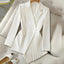 Elegant Irregular All-Match Coat for Women, angled product view
