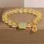 Main product photo of Yellow Crystal Bracelet, yellow crystal bracelet