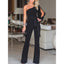 Women’s One-Shoulder Jumpsuit, close-up product view