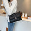 Embroidered PU Leather Crossbody Bag for Women, angled product view