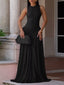 Sleeveless O-Neck Maxi Dress view 3