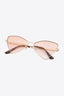 Metal frame cat-eye sunglasses — additional view 2