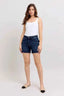 High-rise back flap pocket shorts — additional view 10