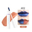 Peel-off matte lip stain application step - view 11