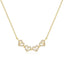 Four-leaf clover and heart necklace — additional view 6
