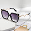 Snake-print sunglasses colorway options