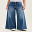 High-waist tummy control flare jeans — primary view