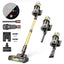 V22 Pro Cordless Vacuum Cleaner - 650W for Effortless Cleaning-Cleaning Appliances-Splashis-Color:Gold-Product specifications:AU-Splashis