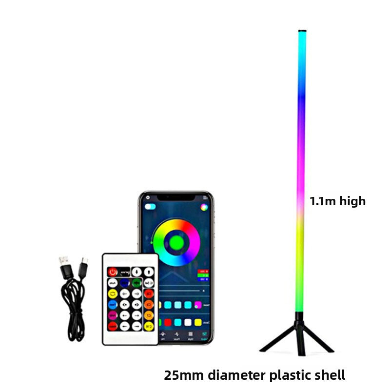 Smart RGB LED Floor Lamp with Bluetooth/Wi-Fi Control view 8
