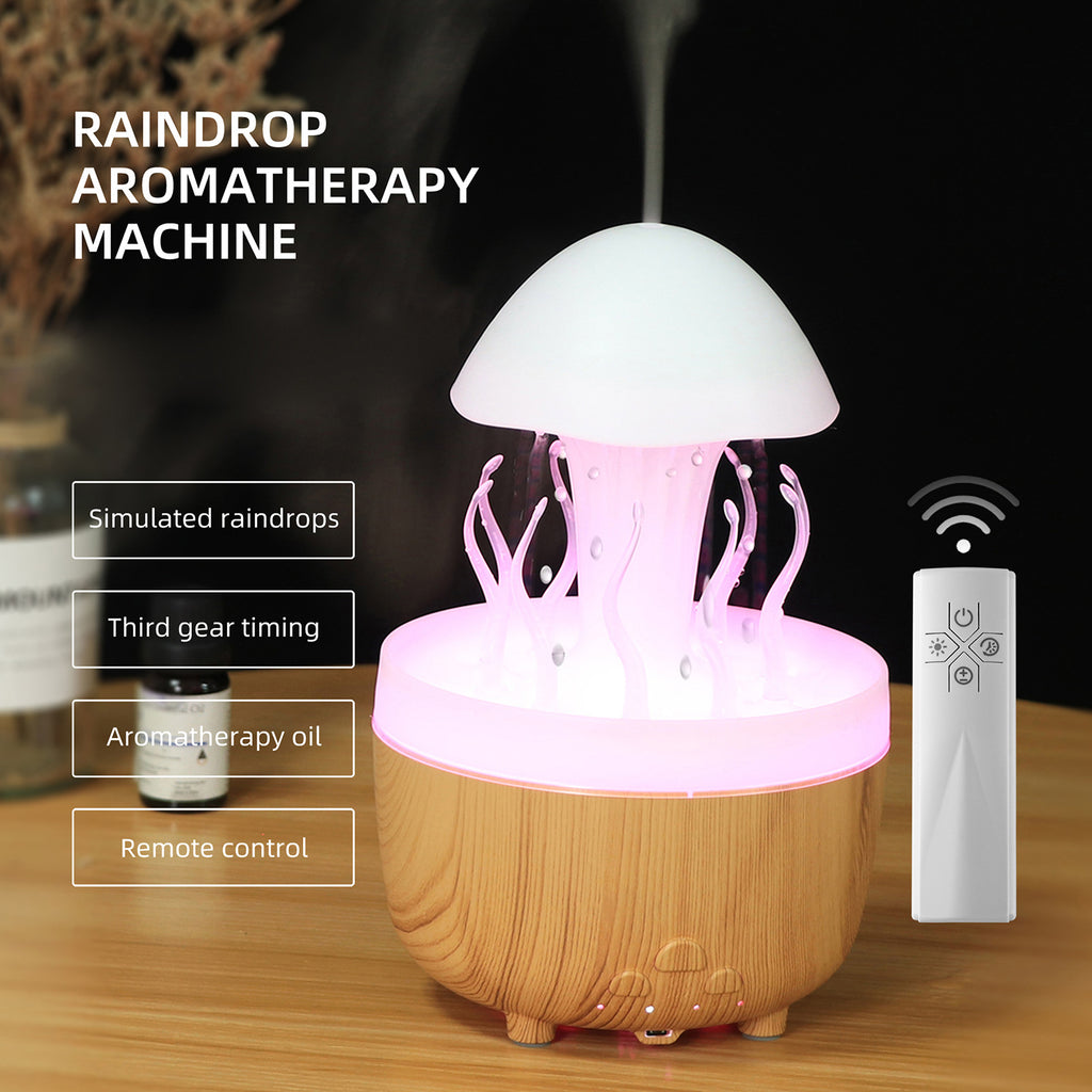 Jellyfish humidifier with rotating mist effect product photo