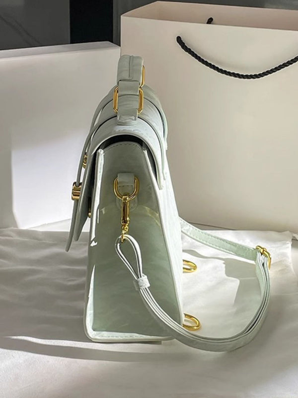 Mini Convertible PU Leather Backpack — product image 6
