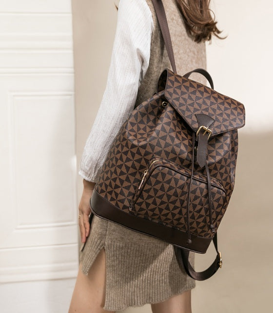 Product detail photo of Drawstring Large Backpack, black, everyday style