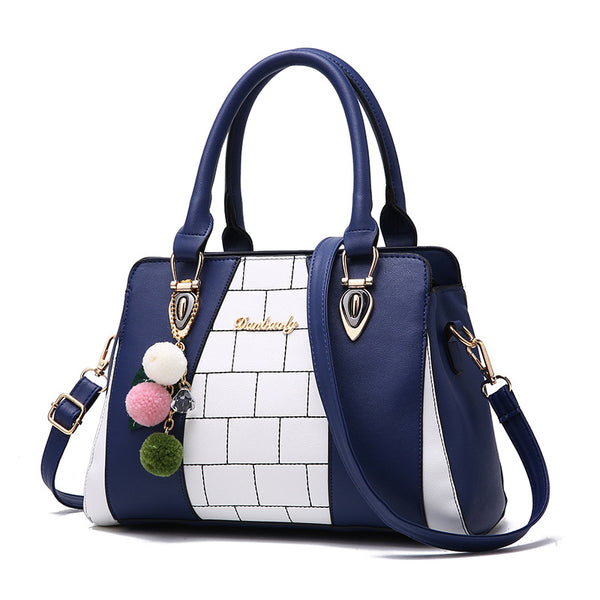 PU Leather Shoulder Bag for Women – Large Capacity Handbag, close-up product view