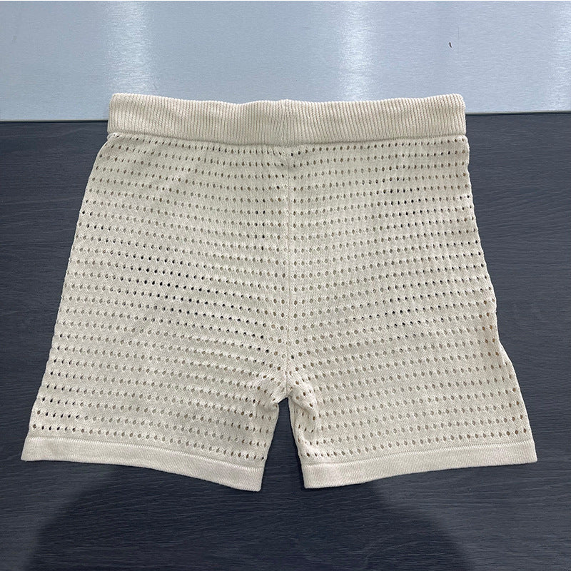 Women’s V-Neck Top & Shorts Set, front product view