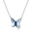 Sapphire blue cubic zirconia necklace — additional view 6