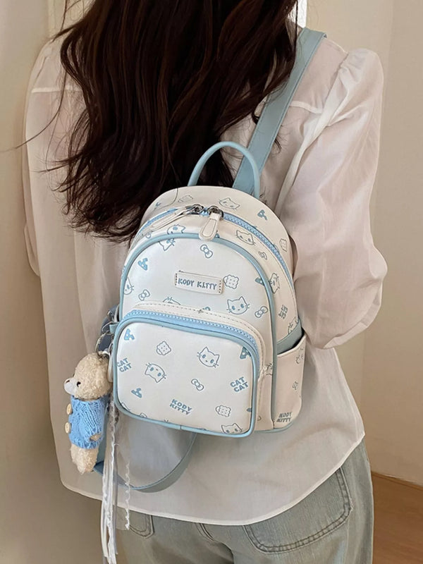 Mini Cartoon Pattern Backpack — product image 4