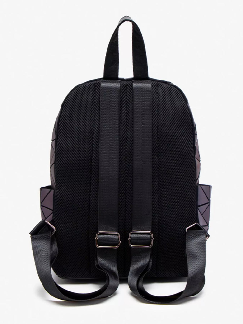 Medium Geometric PU Leather Backpack — product image 6