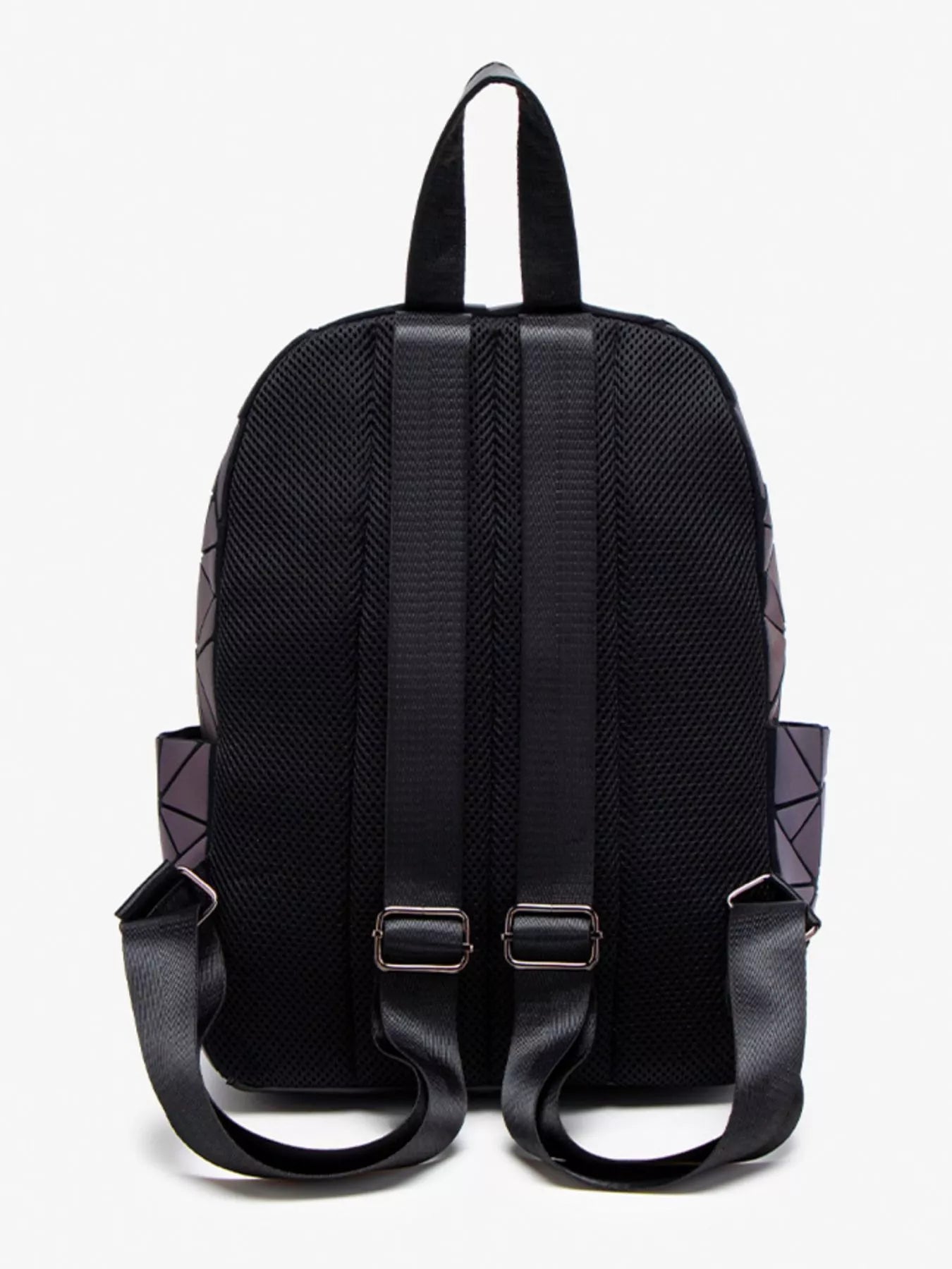 Medium Geometric PU Leather Backpack — product image 6