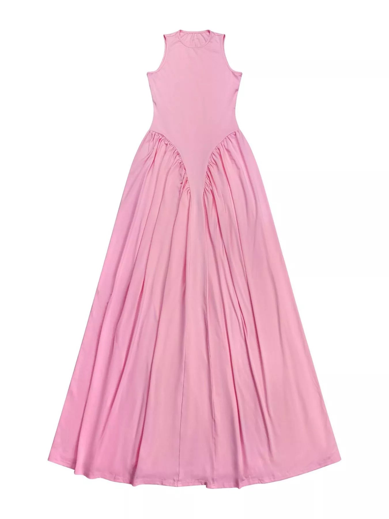 Sleeveless O-Neck Maxi Dress view 7