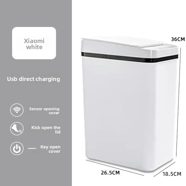 Motion Sensor Smart Trash Can with Foot Pedal view 5