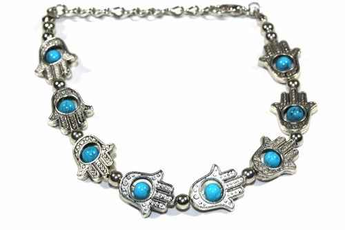 Evil eye red beads bracelet — additional view 6