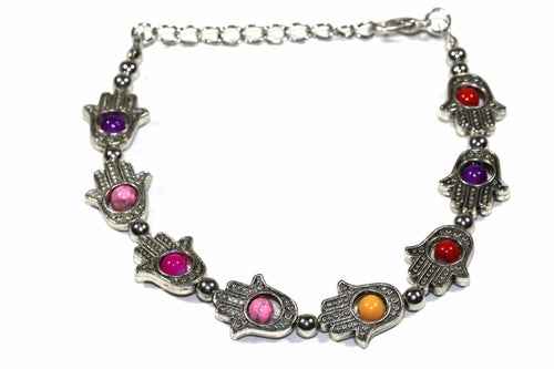 Evil eye red beads bracelet — additional view 2