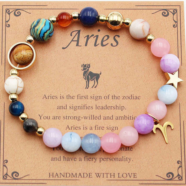 Eight planets beaded bracelet — primary view