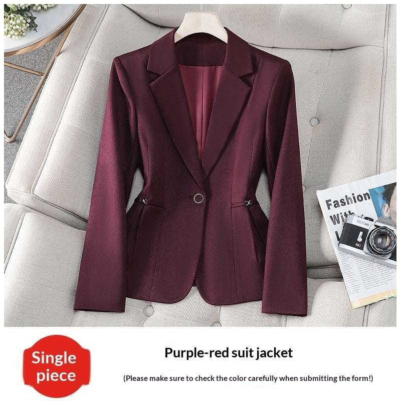 Slim-Fit Petite Blazer for Women, close-up product view