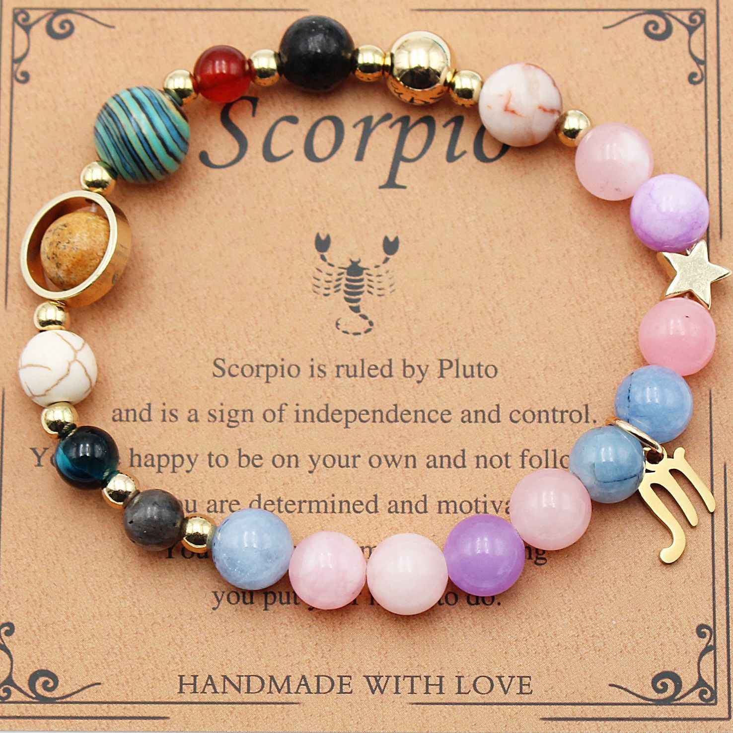 Magic of Eight Planets Jewelry Bracelet-Fashion-Splashis-Color:Scorpio-Splashis