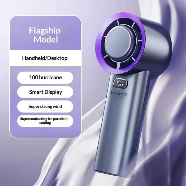 Portable Brushless Hand Fan, alternate product view