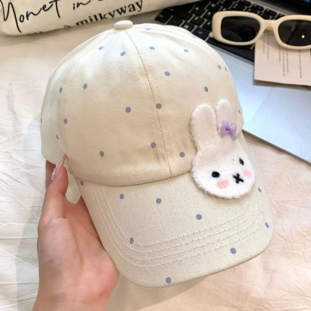 Bunny polka dot baseball cap — additional view 6