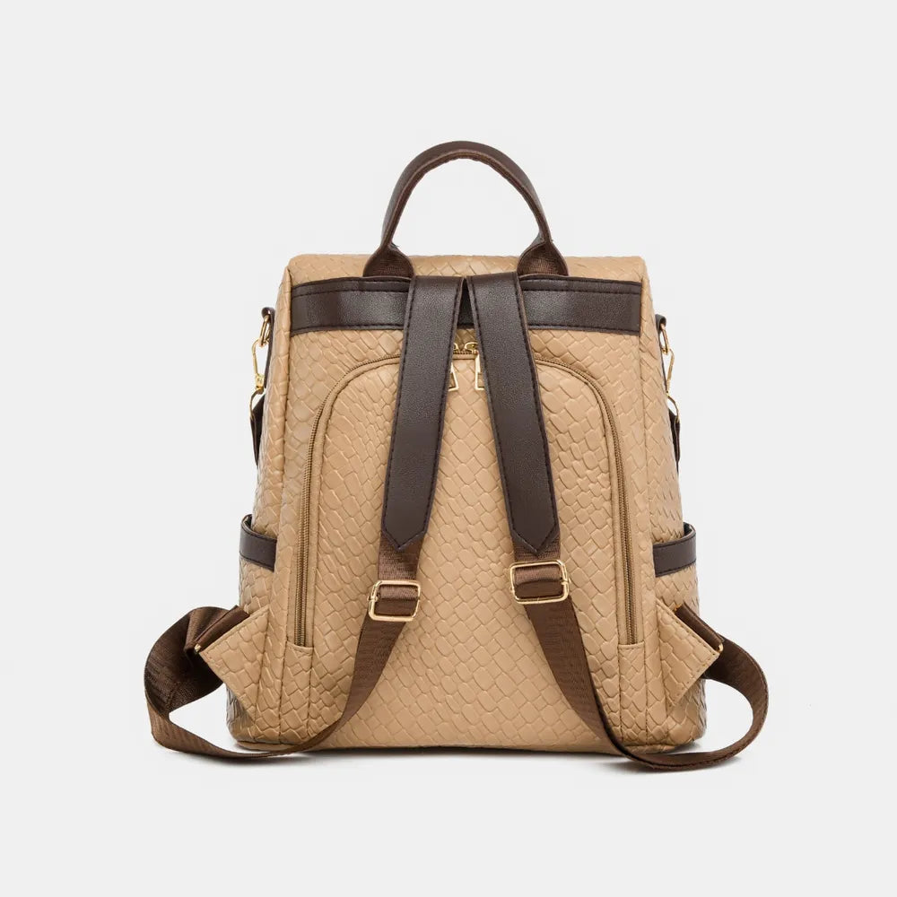 Large PU Leather Backpack — product image 15