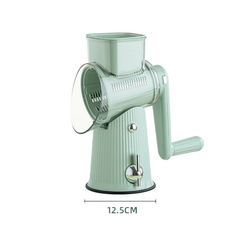 Vegetable cutter shredder blade detail