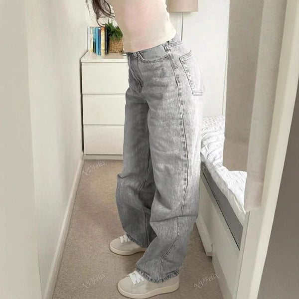Women's High-Waist Drapey Wide-Leg Pants-Splashis, alternate view 1