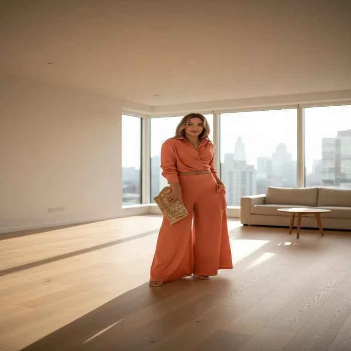 Two-piece pants and shirt set — additional view 7