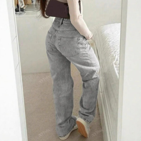 Women's High-Waist Drapey Wide-Leg Pants-Splashis, alternate view 3