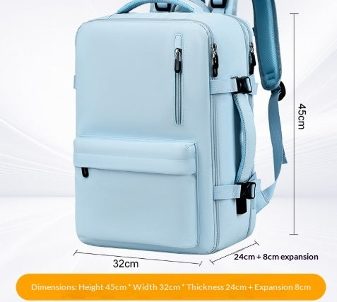 Product detail photo of Travel Backpack, cheese white, everyday style, travel backpack