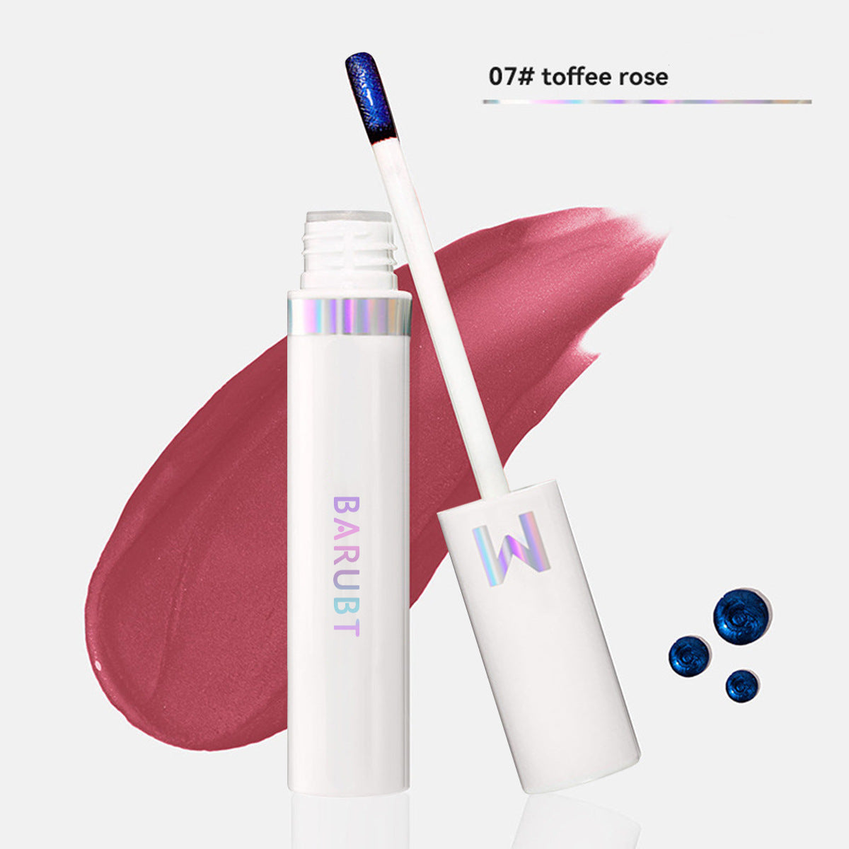 Waterproof matte lip lacquer worn on lips - view 11