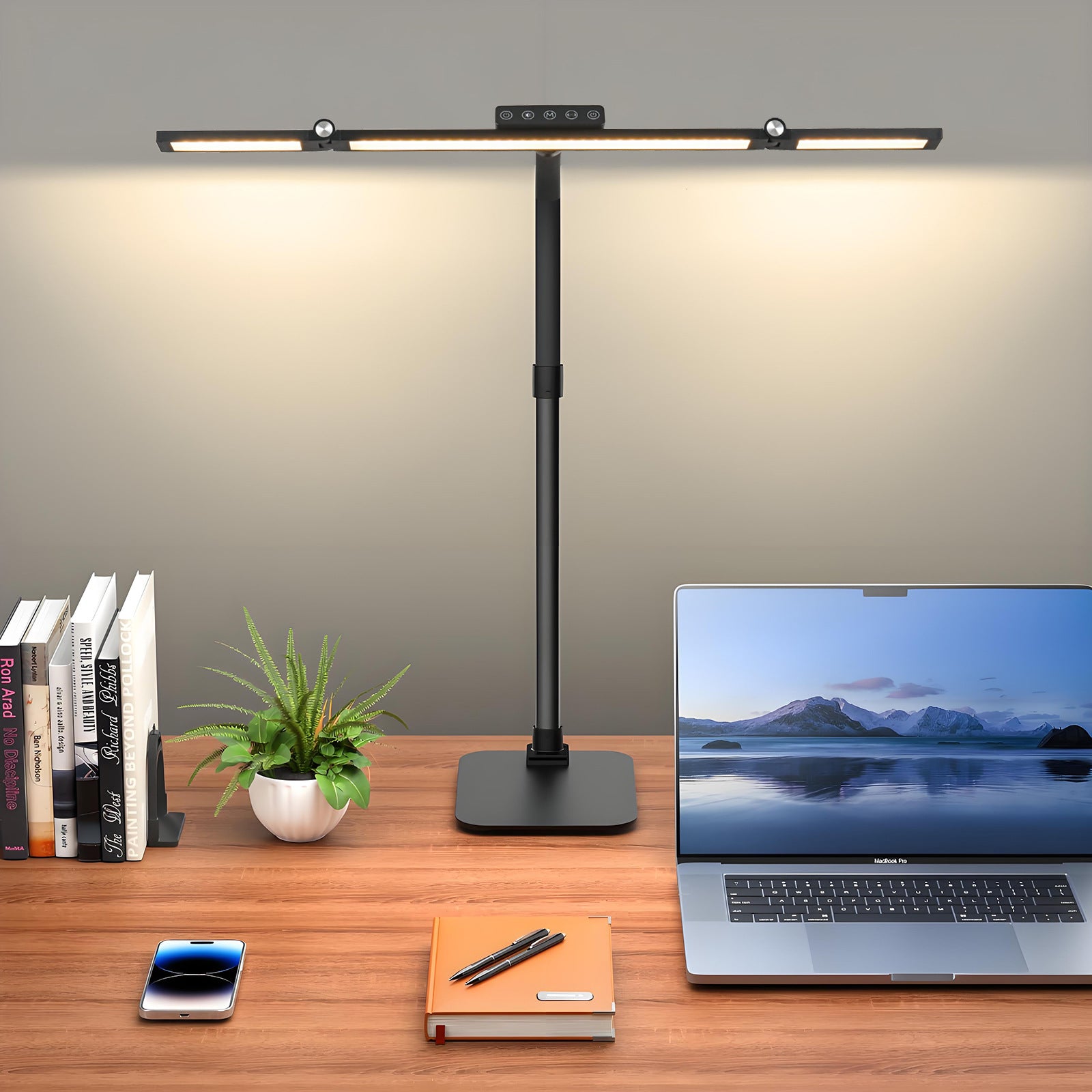 Adjustable Gooseneck LED Desk Lamp product photo Main image