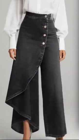 Stylish Wide-Leg Casual Pants, product view 18