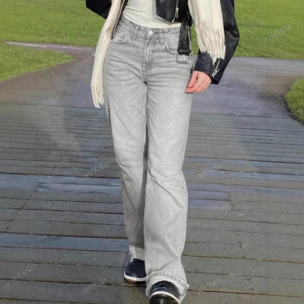 Women's High-Waist Drapey Wide-Leg Pants-Splashis, alternate view 2