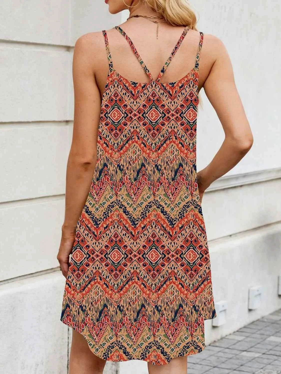 Printed cami dress — additional view 10