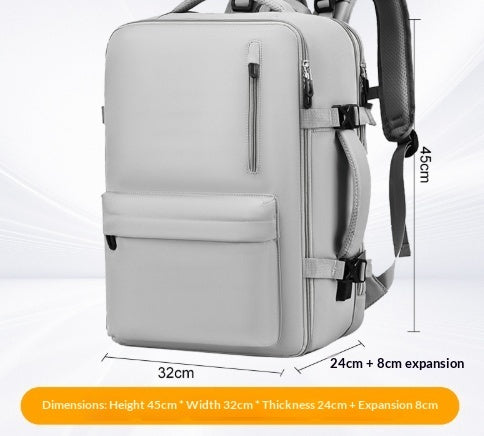 Product detail photo of Travel Backpack, cheese white, everyday style, travel backpack