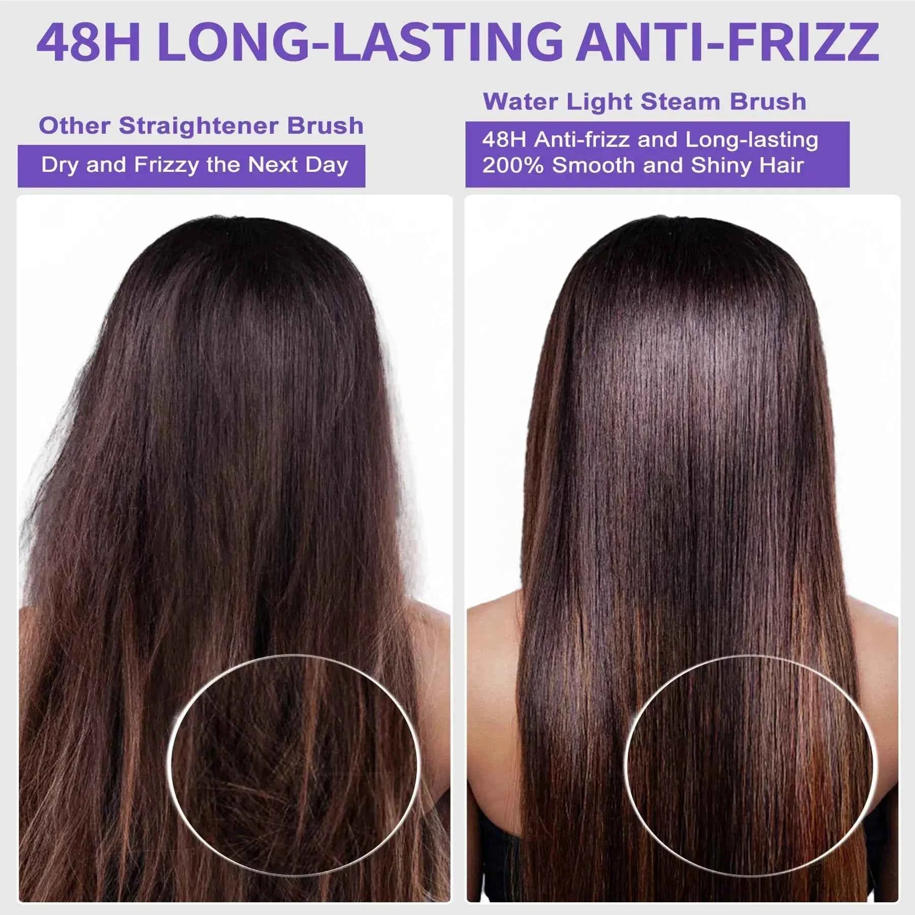 Steam hair straightener — additional view 3
