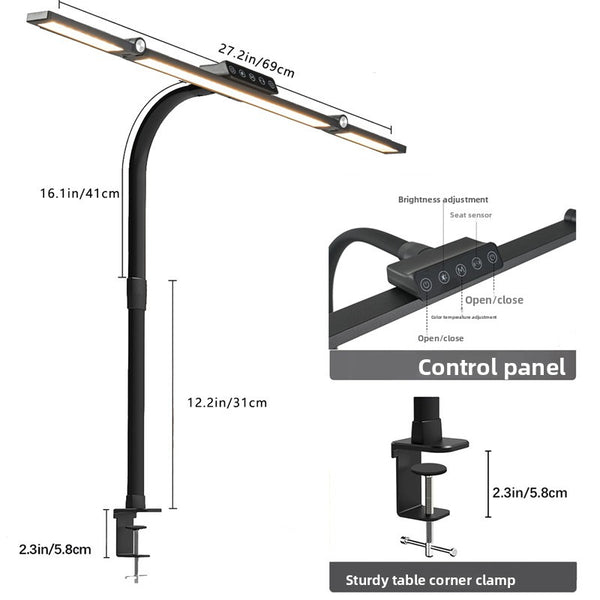 Adjustable Gooseneck LED Desk Lamp view 4