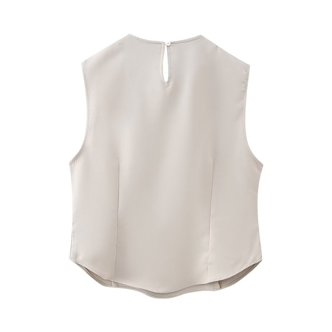 Women's Sleeveless Vest & Midi Skirt Set — product image 9