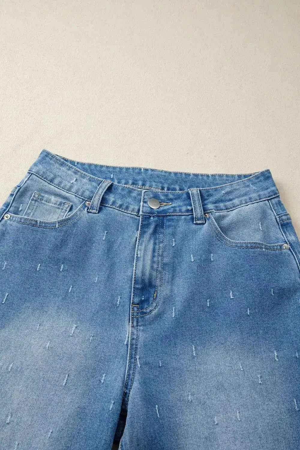 Distressed tummy control jeans — additional view 7