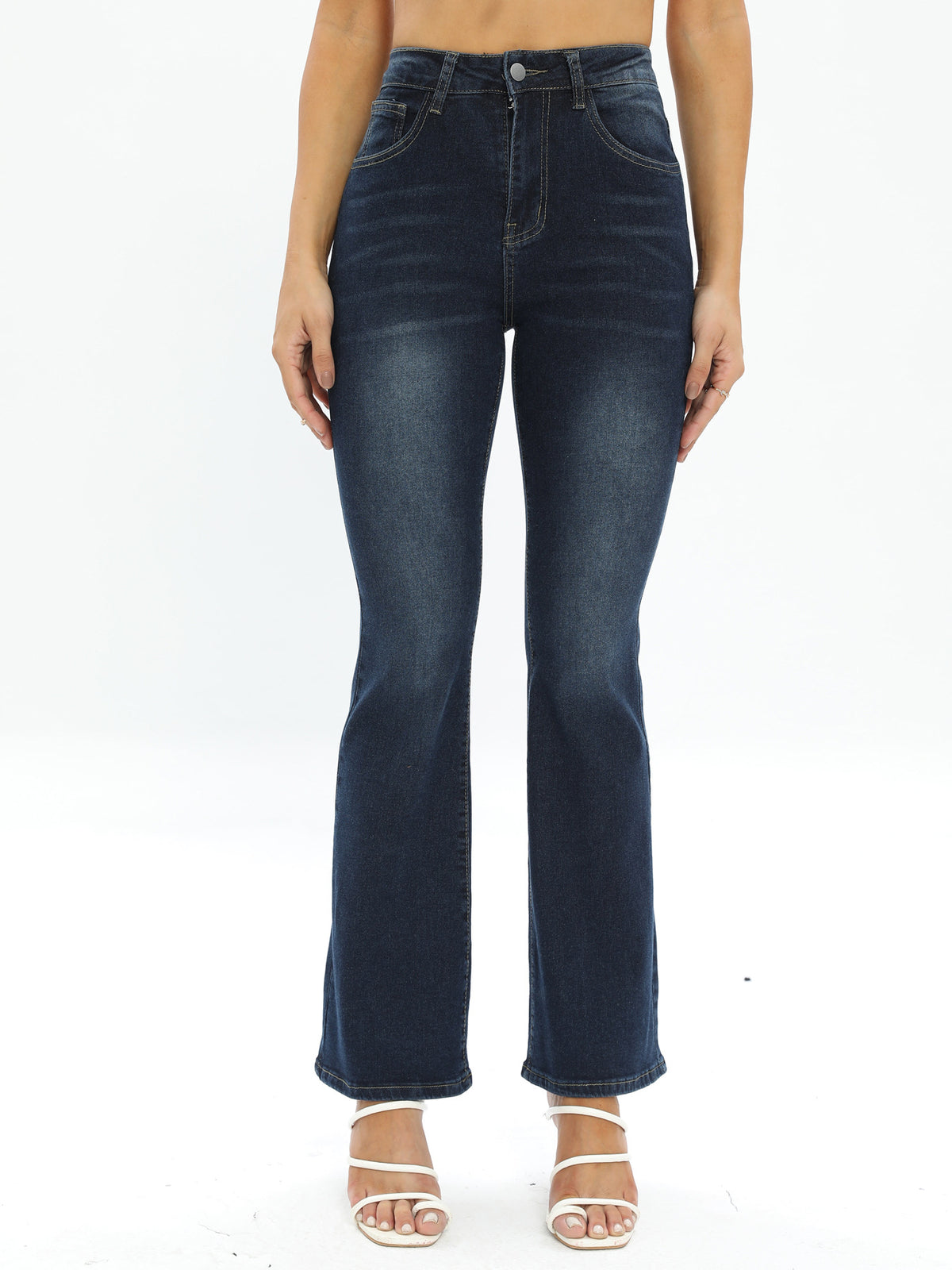 Stretch denim detail