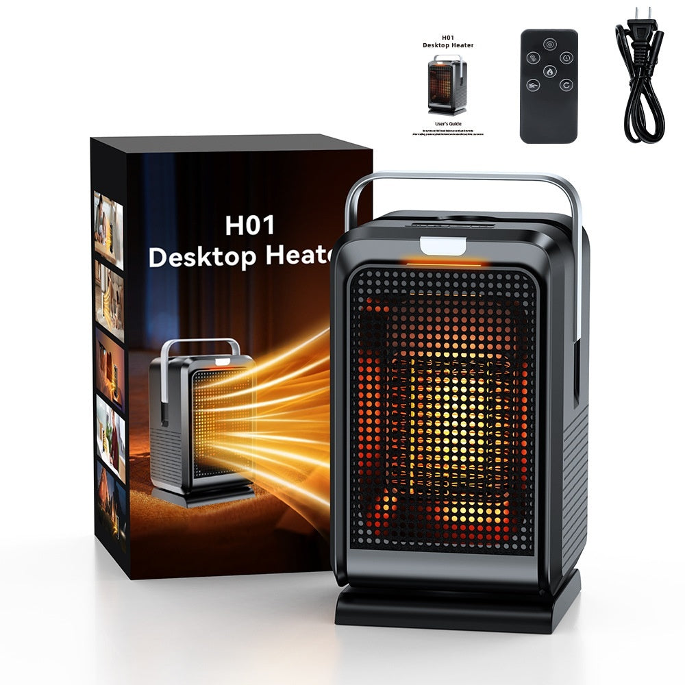 Portable Desktop Warm Air Blower Heater with Remote Control product image